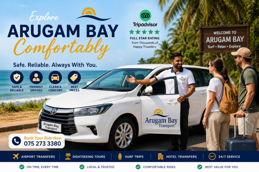 Arugam Bay Transport - About