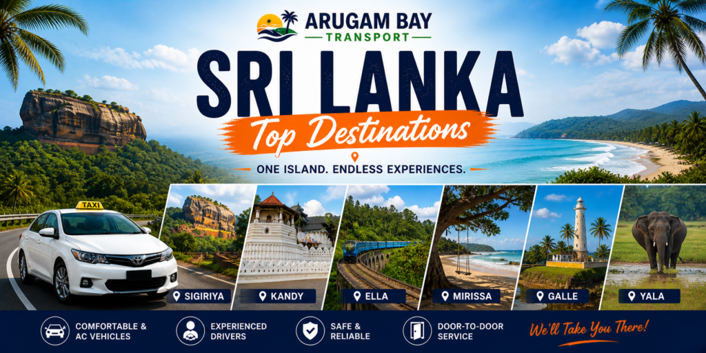 Travel Destinations | Arugam Bay Transport